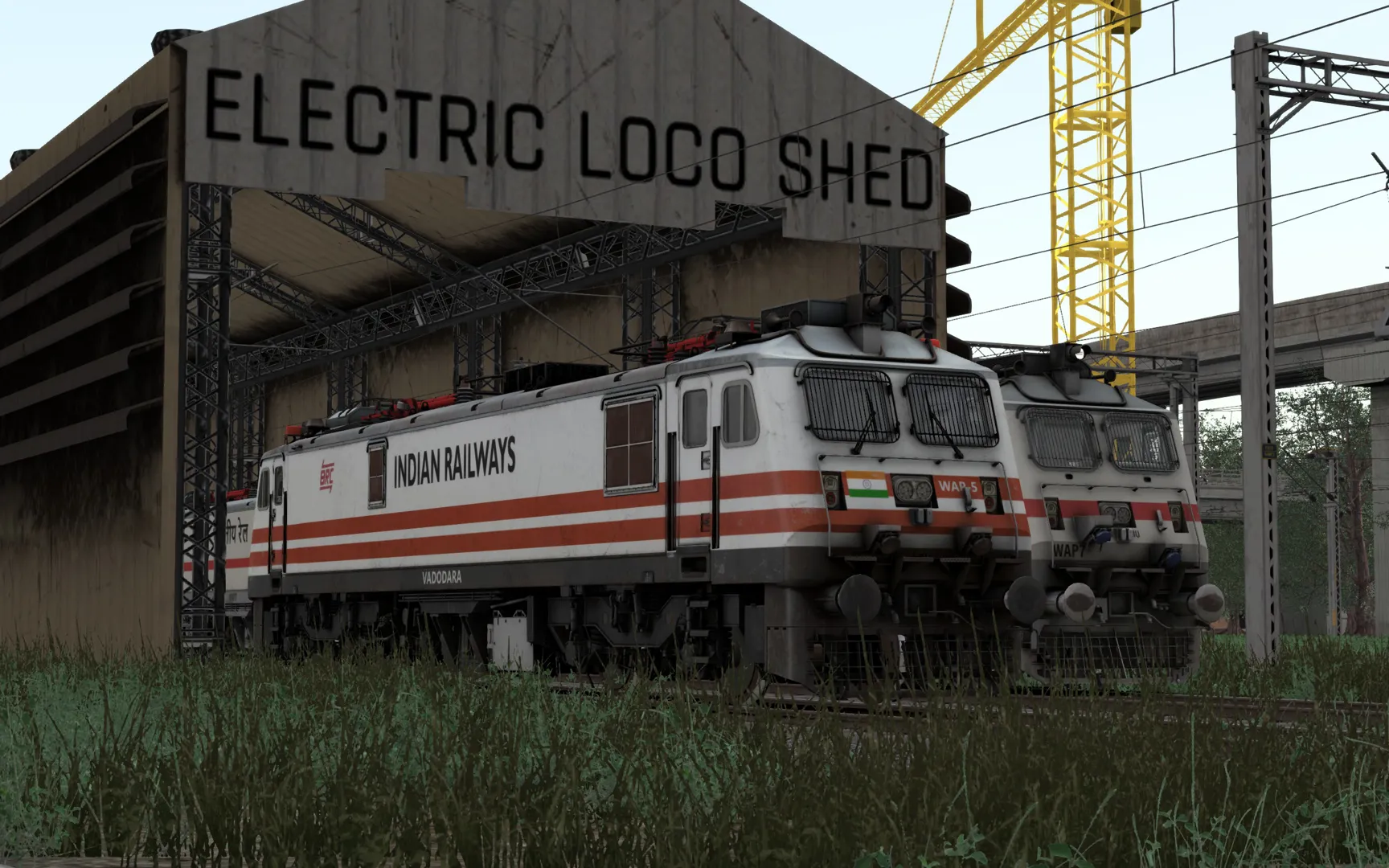 WAP5 Electric Locomotive Update – Indian Passenger Class for Train Sim