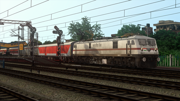 12750/BIDAR_MACHALLIPATNAM_SF EXPRESS MADE BY ULLAS Indian Train Simulator Scenario on South central railways route by IndoSim Route