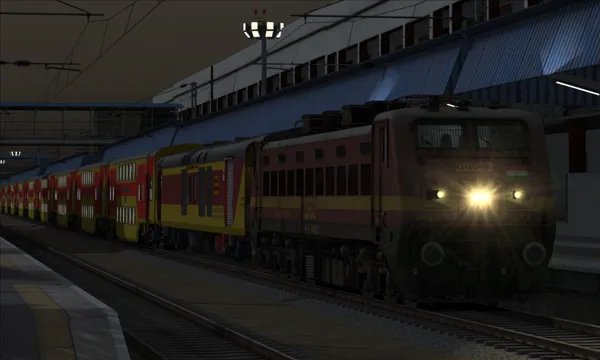 ITS 12932 - Ahmedabad - Mumbai Central AC Double Decker Express (Part 3) by Pritam Das Indian Train Simulator Scenario on WRv1 (RJT-SUNR-ADI-BRC) [Discontinued] Route