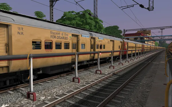 16324 MANGALORE CENTRAL--COIMBATORE JUNCTION EXPRESS Indian Train Simulator Scenario on KERALA V2 ERS - CLT - MAQ  Route