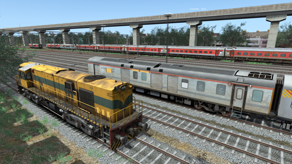 ITS 22967 - Ahmedabad - Prayagraj Weekly SF Express (Part 1) by Pritam Das Indian Train Simulator Scenario on WRv1 (RJT-SUNR-ADI-BRC) [Discontinued] Route
