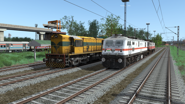 ITS 22967 - Ahmedabad - Prayagraj Weekly SF Express (Part 2) by Pritam Das Indian Train Simulator Scenario on WRv1 (RJT-SUNR-ADI-BRC) [Discontinued] Route