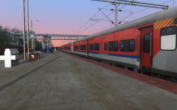 ITS 13234 - Danapur - Koderma Intercity Express by Pritam Das Indian Train Simulator Scenario on ECR (ARA - JHAJHA) FLG Route