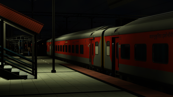 ITS 13128 - Ara - Kolkata Garib Rath Express (Part 3) by Pritam Das Indian Train Simulator Scenario on ECR (ARA - JHAJHA) FLG Route