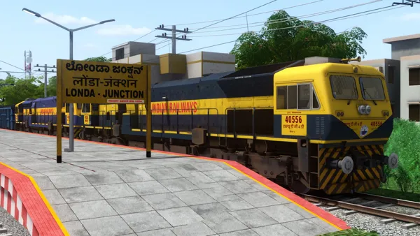 (ITS)BOXNHL GOODS TRAIN BY J.P RAILWORKS GAMING (PART -3) Indian Train Simulator Scenario on SWR V1 ( Goa - Karnataka ) by SRP Route