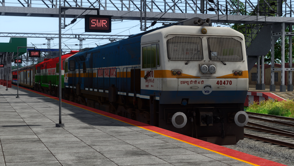17322 Jasidih - Vasco Da Gama Weekly Express (FLG+ITS+ISW) PART-1  by LOCO GAMER Indian Train Simulator Scenario on SWR V1 ( Goa - Karnataka ) by SRP Route