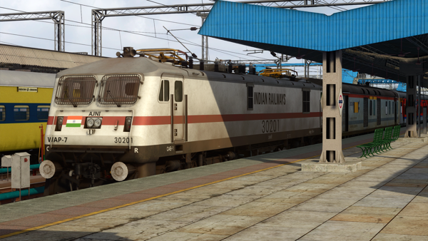 12318/Akal Takht Express Part no 01 Indian Train Simulator Scenario on NRv1 - Beta by FLG Route