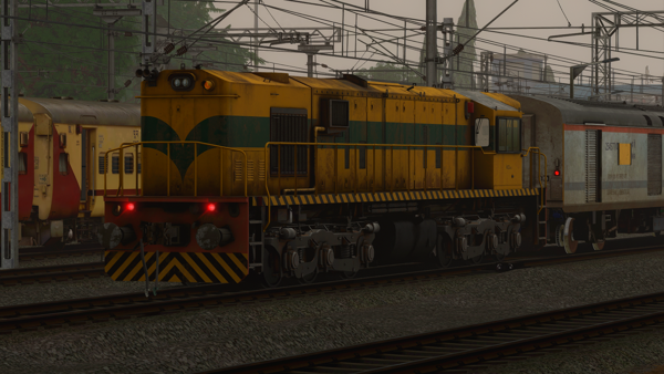 12706 Secunderabad - Guntur InterCity Superfast Express PART-1 (ITS+FLG+ISW) BY LOCO GAMER Indian Train Simulator Scenario on South central railways route by IndoSim Route