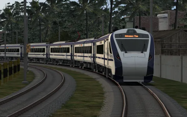 20634 - Vande Bharat Indian Train Simulator Scenario on SRv1.5 Kerala 249KMS by Jerin George Route
