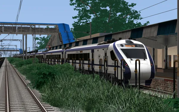 ITS 20911_INDORE - NAGPUR VANDE BHARAT Indian Train Simulator Scenario on Central Railway_V1 HRGW Route