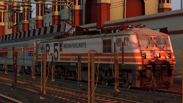14208 Old Delhi - MBDD Pratapgarh Jn. Padmavat Express PART-1(ITS+FLG+ISW)-BY LOCO GAMER Indian Train Simulator Scenario on Uttar Pradesh V1 by SRP Route
