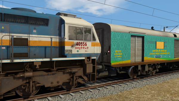 (ITS)22498/Tiruchchirappalli - Shri Ganganagar Humsafar Express BY J.P RAILWORKS GAMING(PART -1) Indian Train Simulator Scenario on South central railways route by IndoSim Route