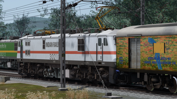 (ITS) 12273/Howrah - New Delhi Duronto Express by Rudra Indian Train Simulator Scenario on ECR (ARA - JHAJHA) FLG Route