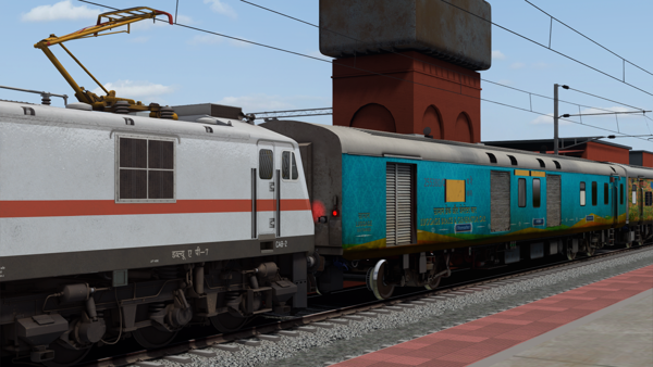 (ITS)22459/Baba Baidyanath Dham Deoghar Humsafar Express BY J.P RAILWORKS GAMING(PART -1) Indian Train Simulator Scenario on ECR (ARA - JHAJHA) FLG Route