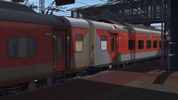 (PART 1)12773/Shalimar - Secunderabad AC SF Express (PT) Indian Train Simulator Scenario on South central railways route by IndoSim Route