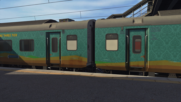 (PART 2)21902/Barmer - Bandra Terminus Humsafar SF Express Indian Train Simulator Scenario on WRv1 (RJT-SUNR-ADI-BRC) [Discontinued] Route