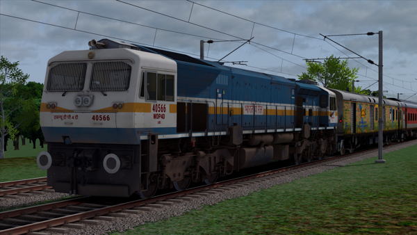 (ITS) 04427 SPECIAL FARE (PART-1) Indian Train Simulator Scenario on Uttar Pradesh V1 by SRP Route