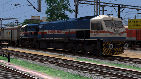 ITS 12440 - Shri Ganganagar - Hazur Sahib Nanded SF Express (Via Hanumangarh) by Pritam Das Indian Train Simulator Scenario on RISING RAJASTHAN Route