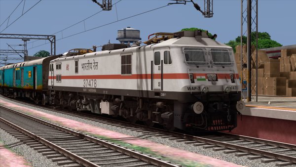 ITS 22498 - Tiruchchirappalli - Shri Ganganagar Humsafar Express (Part 1) by Pritam Das Indian Train Simulator Scenario on RISING RAJASTHAN Route
