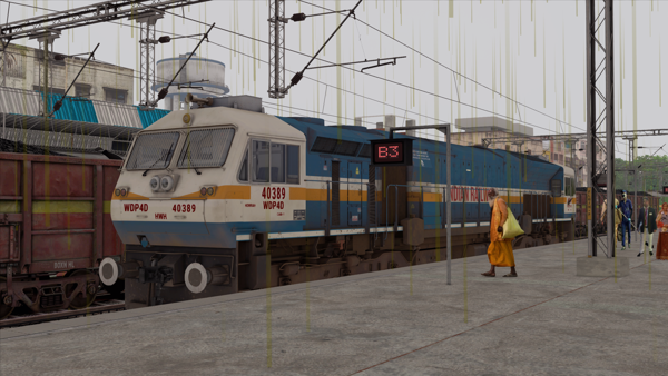 ITS 22498 - Tiruchchirappalli - Shri Ganganagar Humsafar Express (Part 2) by Pritam Das Indian Train Simulator Scenario on RISING RAJASTHAN Route