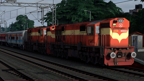 [FREEWARE] (FLG+ITS+ISW) 07076/Gorakhpur - Hyderabad Special Fare Summer Special By Ar simulations {PART-2} Indian Train Simulator Scenario on South central railways route by IndoSim Route