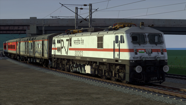 12425 New Delhi - Jammu Tawi Rajdhani Express BY LOCO GAMER Indian Train Simulator Scenario on Pathankot-Katra line Route