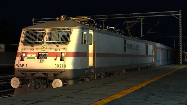 16381/Pune - Kanniyakumari Express (PT) BY ULAS Indian Train Simulator Scenario on KERALA V2 ERS - CLT - MAQ  Route
