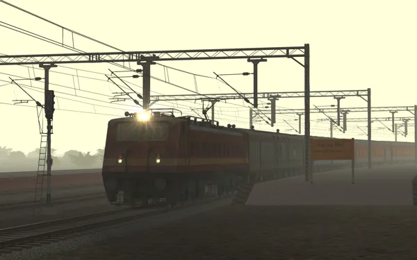 ITS 12756 Bhavnagar - kakinada Port Weekly Superfast Express Indian Train Simulator Scenario on WRv1 (RJT-SUNR-ADI-BRC) [Discontinued] Route
