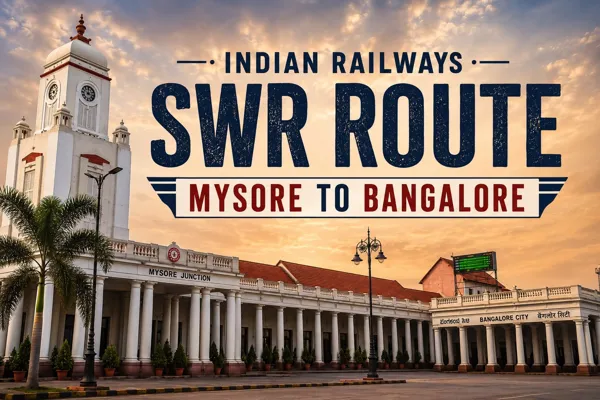 SWR ROUTE [ MYSOR TO BANGALORE ]