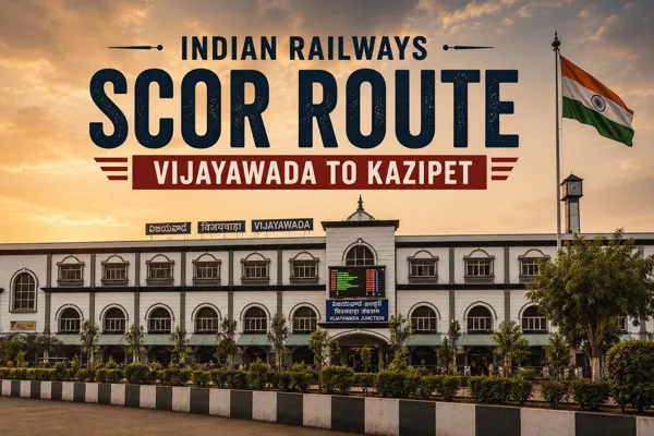 SCoR ROUTE [ VIJAYWADA to KAZIPET ]