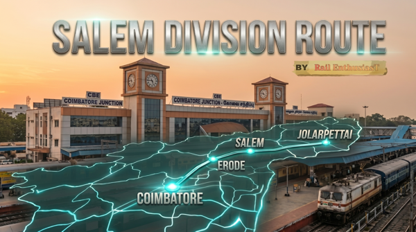 Coimbatore - Erode - Salem - Jolarpettai | Salem Division Route