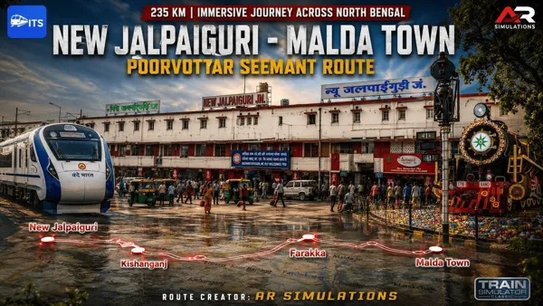 POORVOTTAR SEEMANT (NFR) ROUTE [New Jalpaiguri - Malda Town]